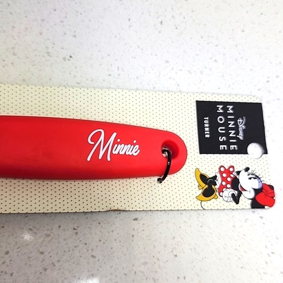 Disney Red Minnie Mouse Silicone  Spatula New - Picture 4 of 5